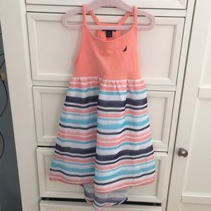 Nautica 2T summer dress long flow girl